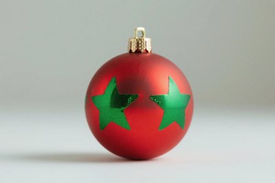 红色圣诞球装饰 红色圣诞球装饰