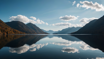 湖泊高清风景图片