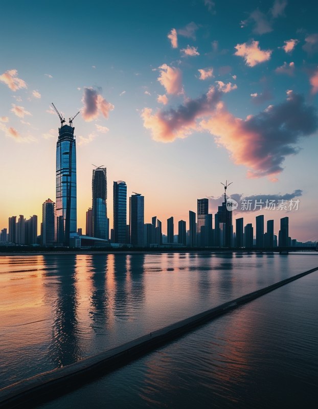 南昌天际线全景