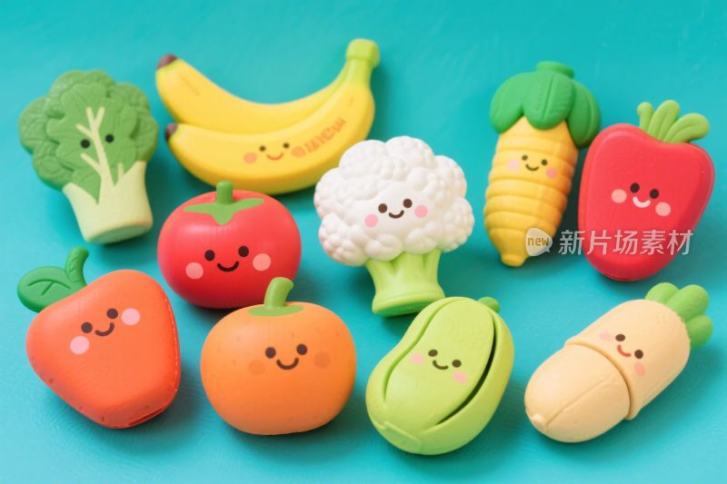 可爱卡通果蔬