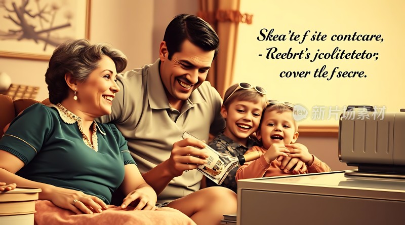 家庭温馨时刻共享美好时光