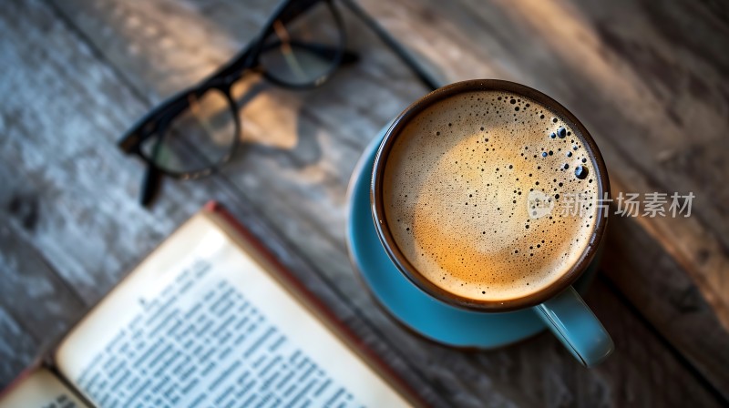 阳光下的咖啡时光