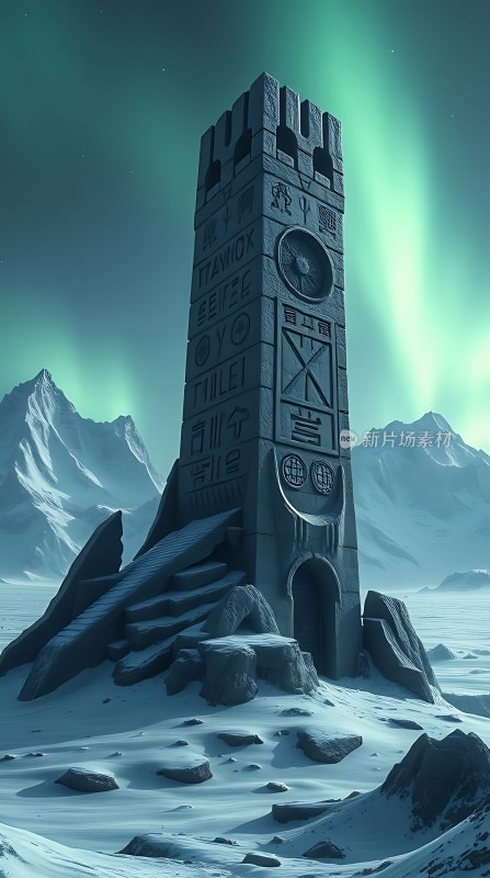 冰雪之塔神秘北极的古老遗迹