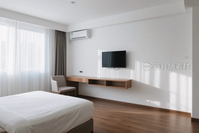现代简约酒店客房室内