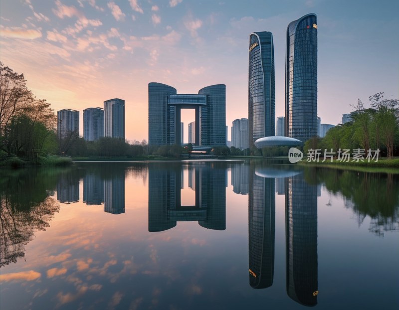 成都生态公园美景