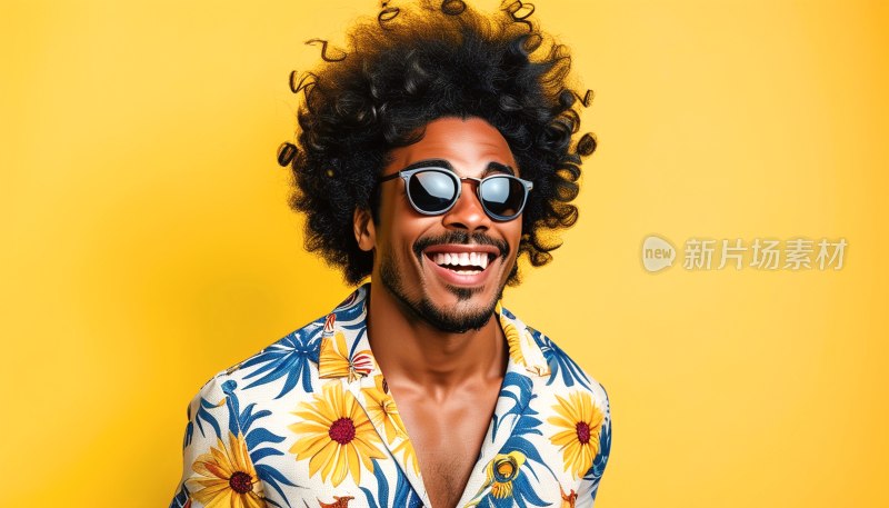 非洲舞者夏日欢舞