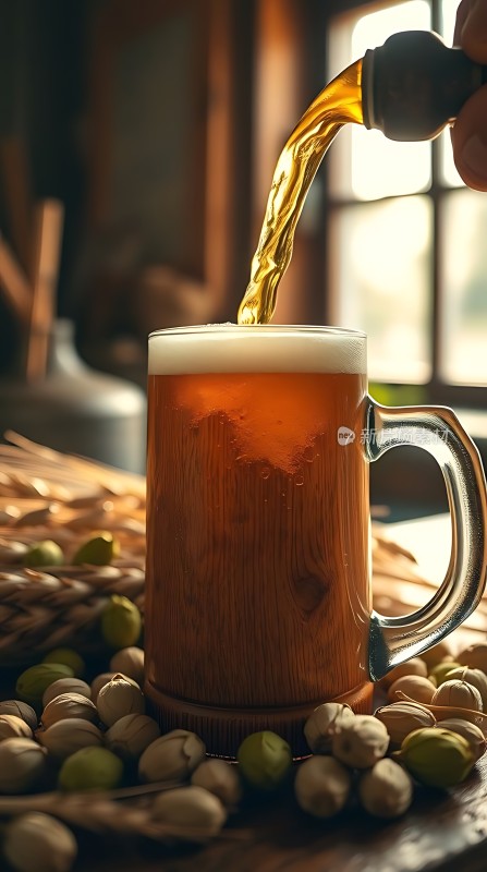 阳光下的啤酒时光