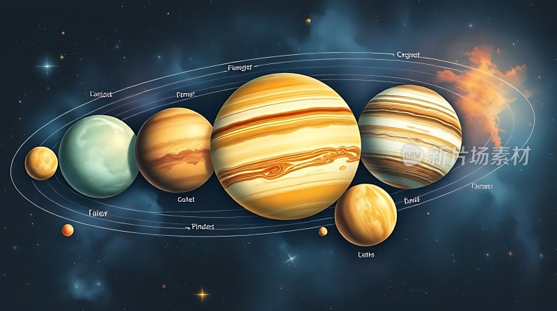 太阳系行星大集合