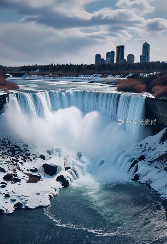 尼亚加拉瀑布奇观