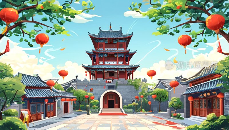 青州古城魁星楼