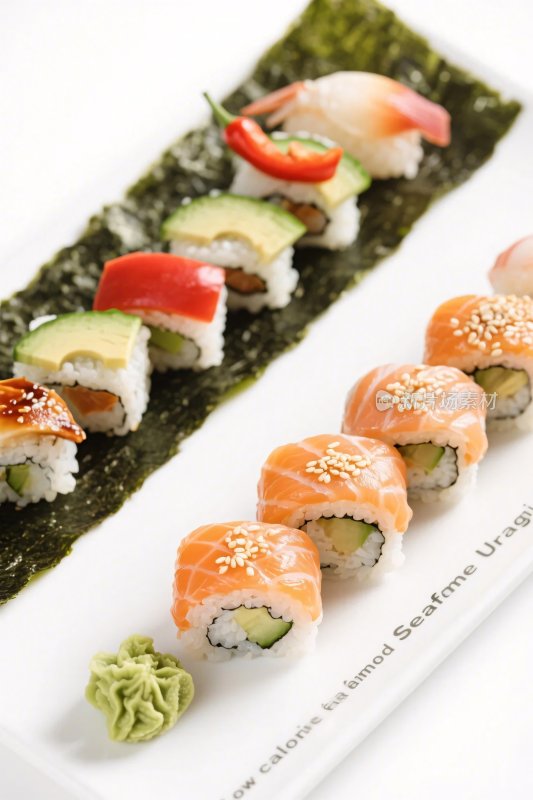 精美寿司料理展示