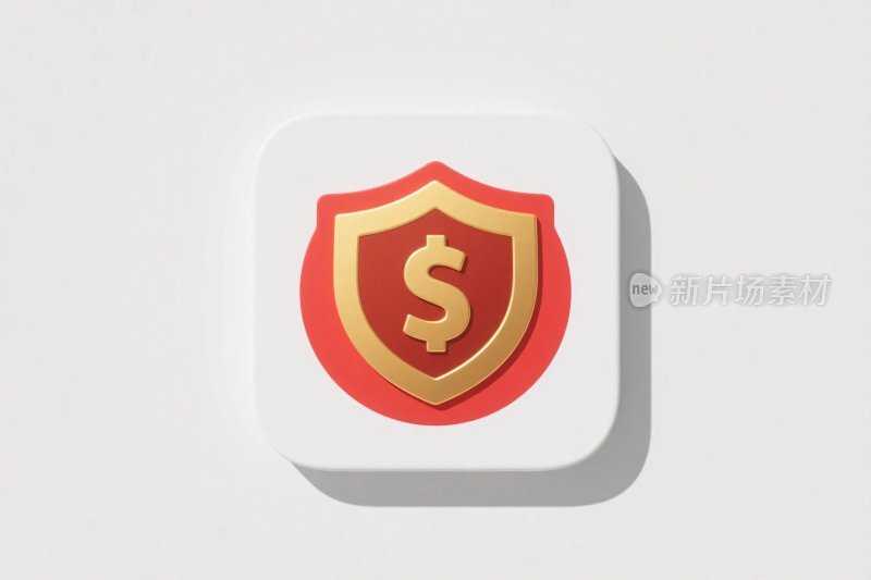 金融安全盾牌图标