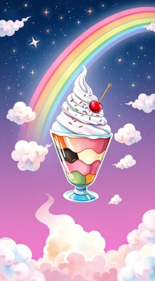 彩虹冰淇淋甜筒 彩虹冰淇淋甜筒