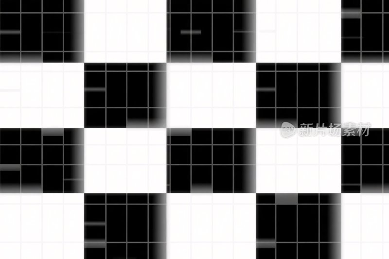 黑白方格图案