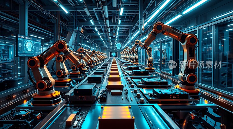 智能工厂生产线