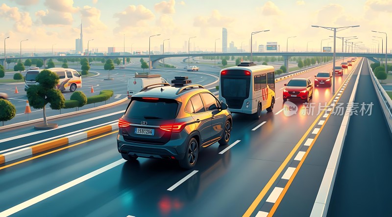 城市交通新篇章智能出行新时代