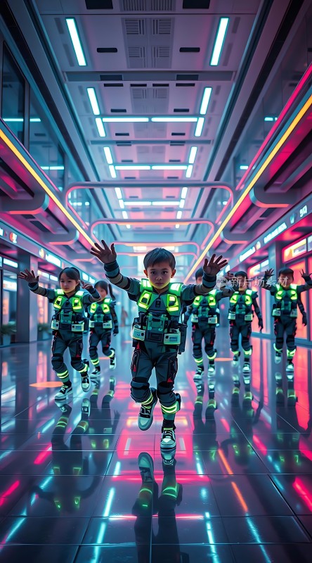 未来战士科技感十足