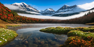 唯美雪山