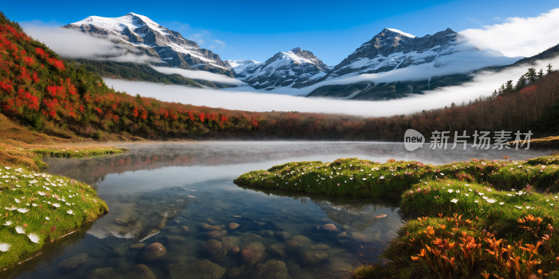 唯美雪山