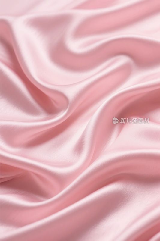 粉色丝绸布料纹理