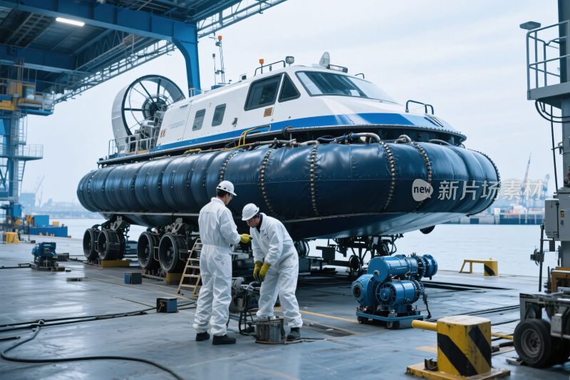 船舶维修作业场景