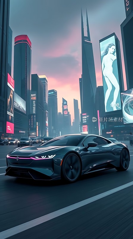 未来之城科技座驾