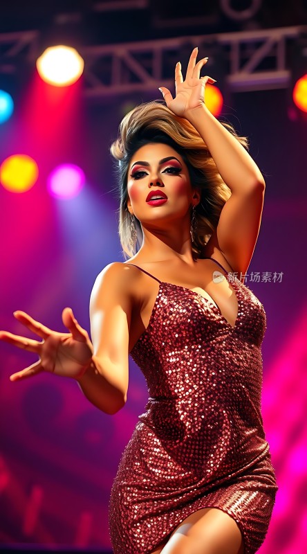 舞台上的璀璨舞者