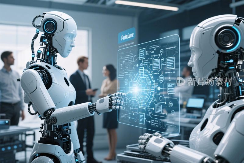机器人虚拟交互场景
