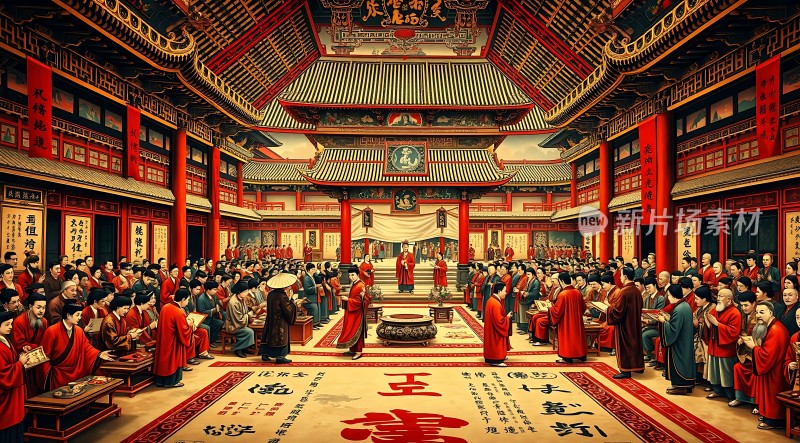 科举考场风云际会