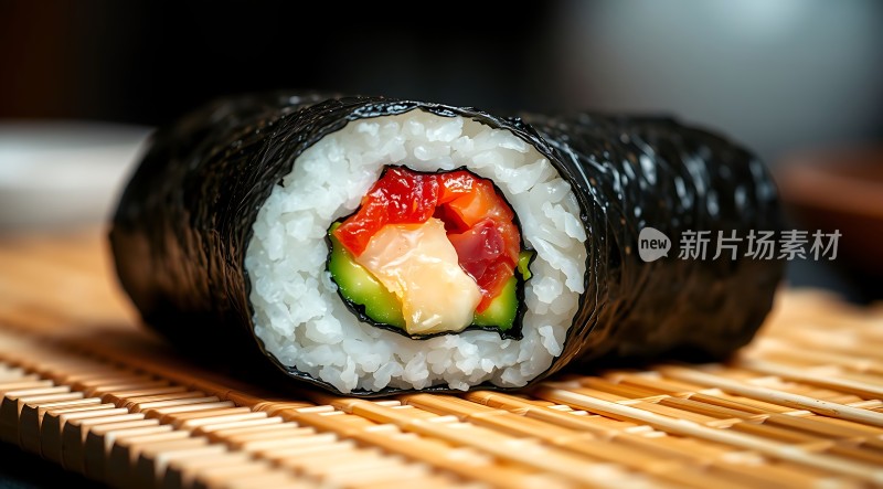 新片场素材 简约寿司