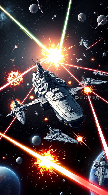 星际激战太空舰队对决