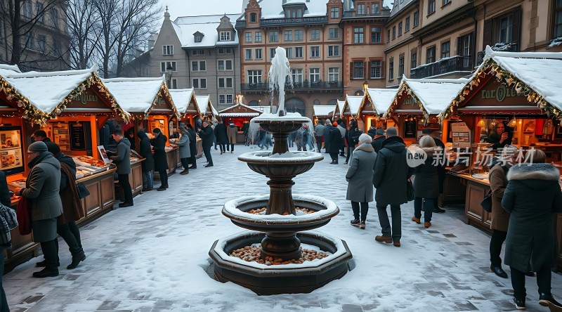 冬日集市暖意融融