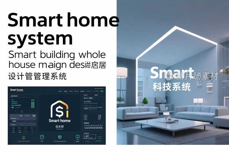 智能家居系统宣传图