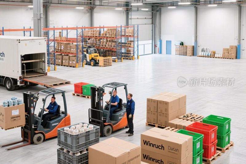 仓库货运作业场景