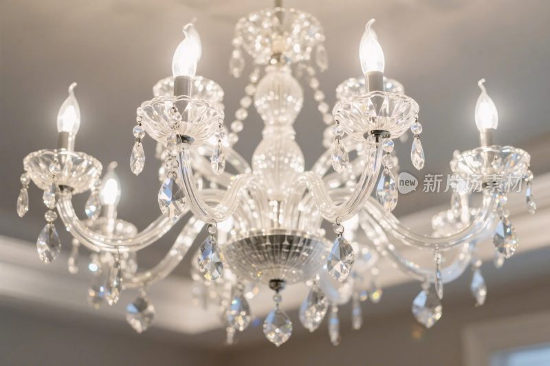 水晶吊灯装饰图