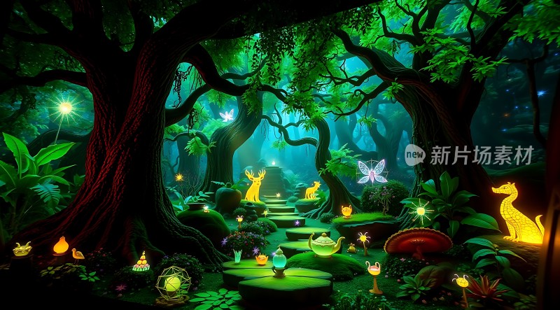 精灵森林秘境探险