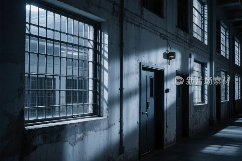 监狱牢房内景