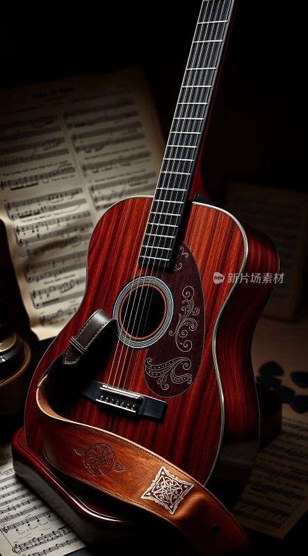 古典吉他与乐谱的结合之美