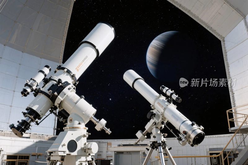 天文望远镜观测场景