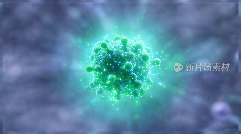 新片场素材 神秘病毒