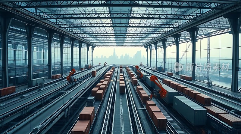 智能物流中心未来仓储新篇章