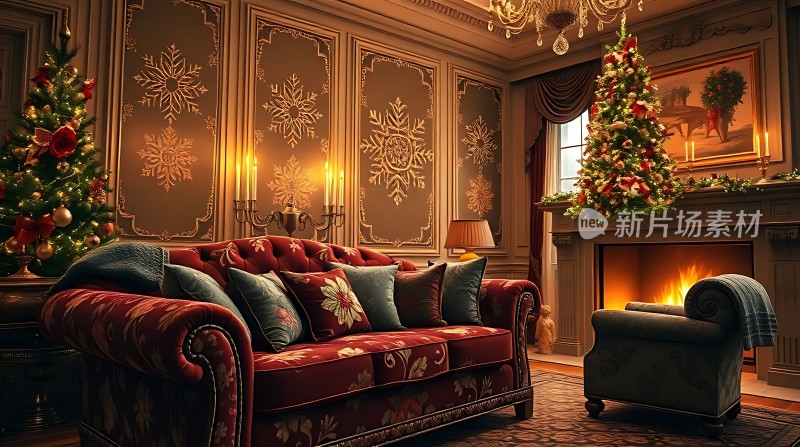圣诞温馨客厅