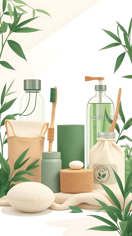 绿色环保生活用品展示