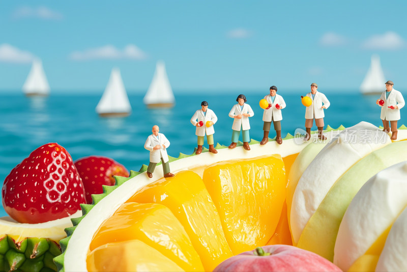 水果冰块世界夏天立夏处暑大暑立秋夏至白露