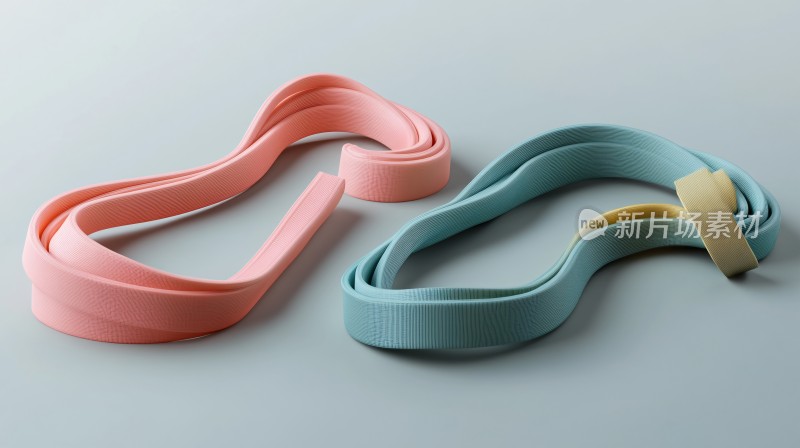 多彩健身弹力带