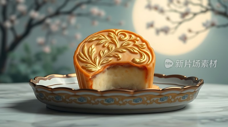 金秋赏月月饼飘香