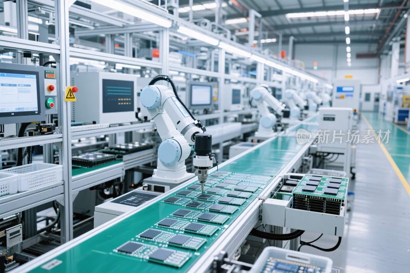 工业自动化生产车间