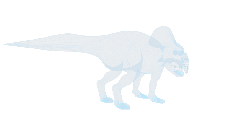 原角龙 恐龙Protoceratops