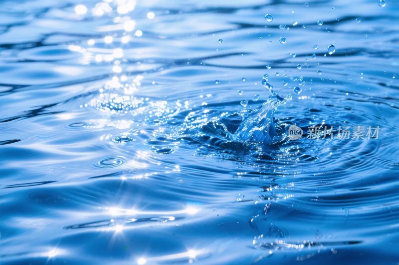 水面水滴涟漪动态特效图