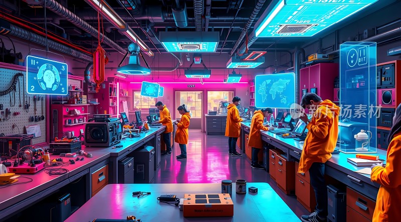 未来实验室科技与创新的交汇之地